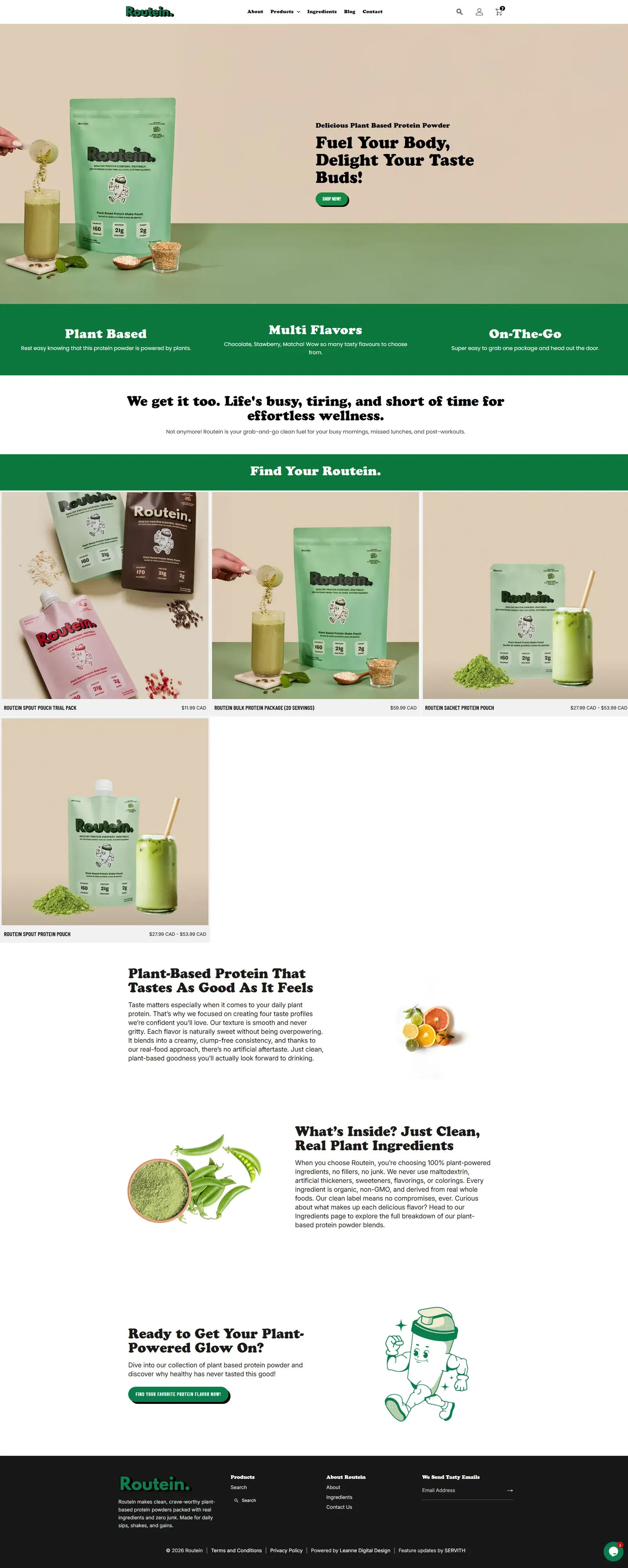 Routein 홈 히어로